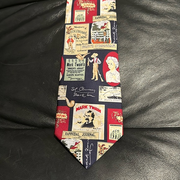 Alynn Neckware Other - Mark Twain inspired Neck Tie